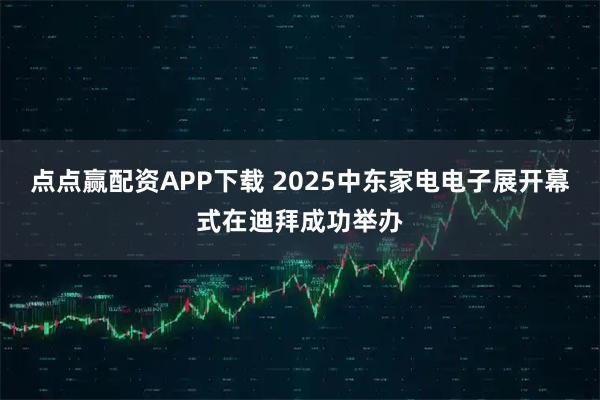 点点赢配资APP下载 2025中东家电电子展开幕式在迪拜成功举办